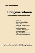 Cover-Bild zum Titel 'Hallgeneratoren' von 'Friedrich Kuhrt, Hans J. Lippmann'