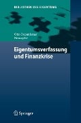 Cover-Bild zum Titel 'Eigentumsverfassung und Finanzkrise' von ''