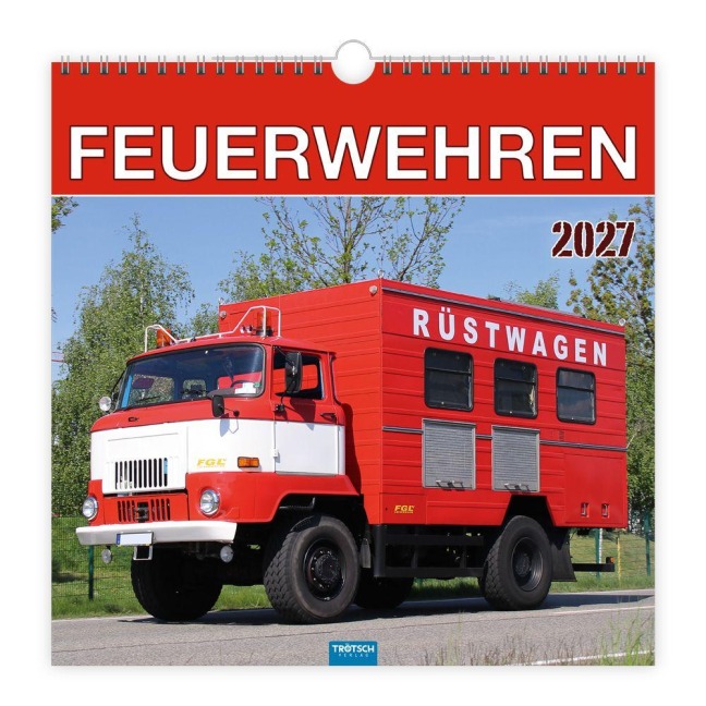 TRÖTSCH - Technikkalender Feuerwehren 2027 - 