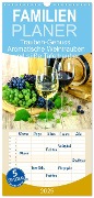 Familienplaner 2025 - Trauben-Genuss. Aromatische Weintrauben und süße Tafeltrauben mit 5 Spalten (Wandkalender, 21 x 45 cm) CALVENDO - Rose Hurley