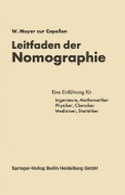 Leitfaden der Nomographie - W. Meyer Zur Capellen