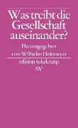 Was treibt die Gesellschaft auseinander? - 