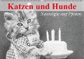 Katzen und Hunde - Nostalgie auf Pfoten (Wandkalender immerwährend DIN A2 quer) - Elisabeth Stanzer