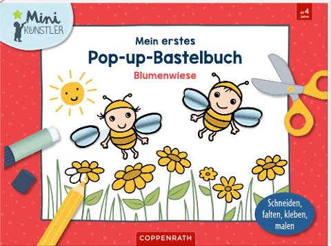 Mein erstes Pop-up-Bastelbuch: Blumenwiese - 