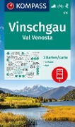 KOMPASS Wanderkarten-Set 670 Vinschgau / Val Venosta (3 Karten) 1:25.000 - 