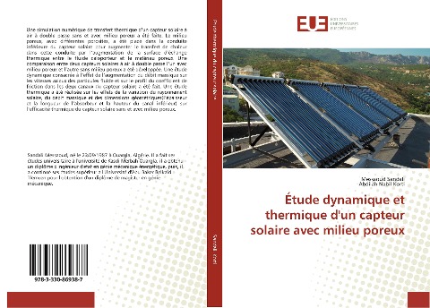 Étude dynamique et thermique d'un capteur solaire avec milieu poreux - Messaoud Sandali, Abdilah Nabil Korti