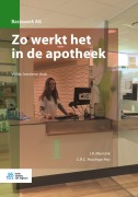 Cover-Bild zum Titel 'Zo werkt het in de apotheek' von 'C. R. C. Huizinga-Arp, J. R. Mentink'