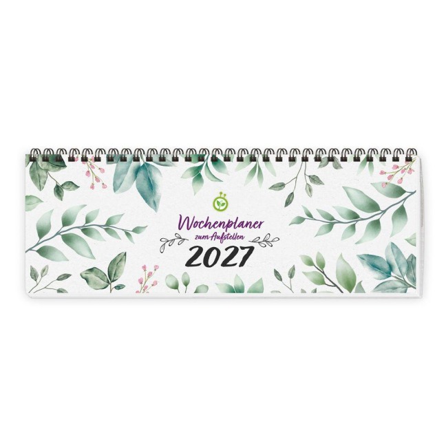 TRÖTSCH - Wochenplaner zum Aufstellen Natur 2027 - 