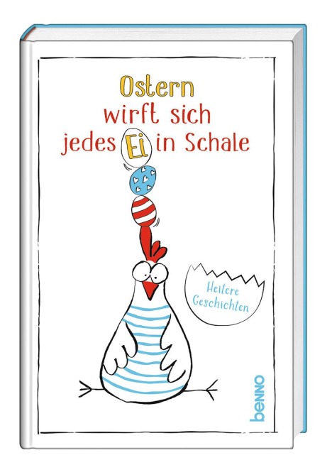Ostern wirft sich jedes Ei in Schale - 