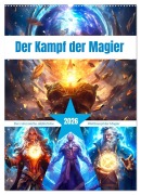 Cover-Bild zum Titel 'Der Kampf der Magier (Wandkalender 2026 DIN A2 hoch), CALVENDO Monatskalender' von 'Steffen Gierok-Latniak'