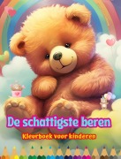 Cover-Bild zum Titel 'De schattigste beren - Kleurboek voor kinderen - Creatieve en grappige scènes van lachende beren' von 'Colorful Fun Editions'