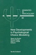 Cover-Bild zum Titel 'New Developments in Psychological Choice Modeling' von ''