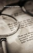 Cover-Bild zum Titel 'Betrachtungen zur Typografie' von 'Thomas Biedermann'