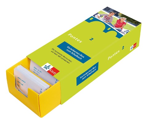 Pontes 2. Vokabel-Lernbox zum Schulbuch - 