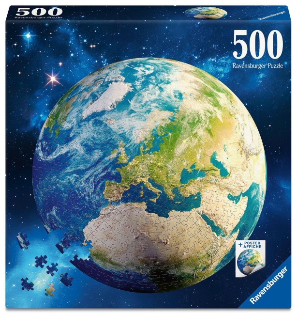 Erwachsenenpuzzle 500 Teile - Die Erde - 