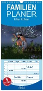 Familienplaner 2024 - Elfenlichter mit 5 Spalten (Wandkalender, 21 x 45 cm) CALVENDO - Andrea Tiettje
