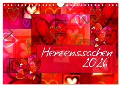 Cover-Bild zum Titel 'Herzenssachen (Wandkalender 2026 DIN A4 quer), CALVENDO Monatskalender' von 'PaulaPanther PaulaPanther'
