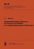 Cover-Bild zum Titel 'Rechnerunterstützte Projektierung der Hardware und Software von speicherprogrammierten Steuerungen' von 'K. -H. Rieger'