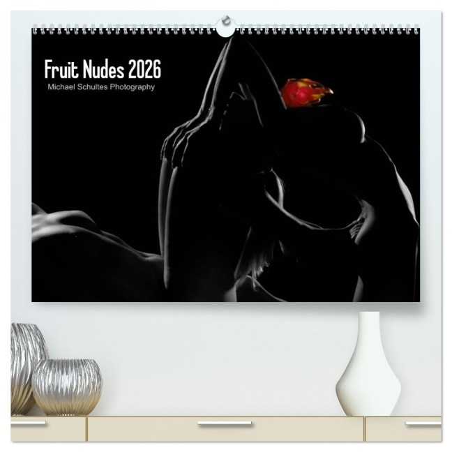 Fruit Nudes 2026 (hochwertiger Premium Wandkalender 2026 DIN A2 quer), Kunstdruck in Hochglanz - Michael Schultes