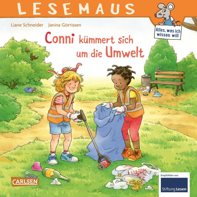 LESEMAUS 117: Conni kümmert sich um die Umwelt - Liane Schneider