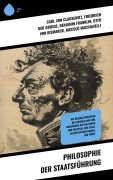 Cover-Bild zum Titel 'Philosophie der Staatsführung' von 'Friedrich der Große, Hans Delbrück, Carl Von Clausewitz, Benjamin Franklin, Otto Von Bismarck'