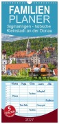 Cover-Bild zum Titel 'Familienplaner 2027 - Sigmaringen - hübsche Kleinstadt an der Donau mit 5 Spalten (Wandkalender, 21 x 45 cm) CALVENDO' von 'Giuseppe Di Domenico'