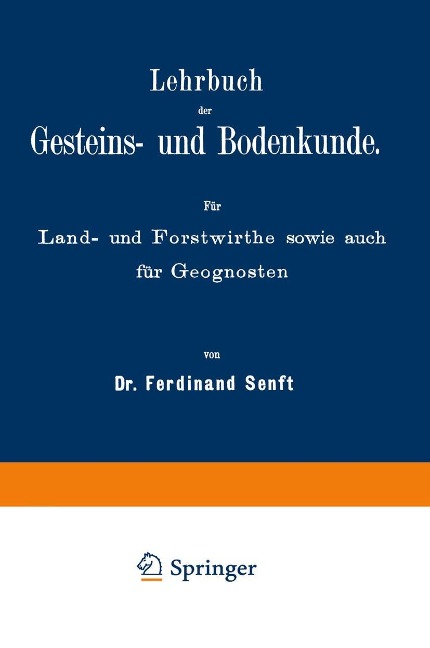 Lehrbuch der Gesteins- und Bodenkunde - Na Senft