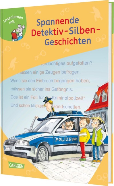 LESEMAUS zum Lesenlernen Sammelbände: Spannende Detektiv-Silben-Geschichten - Petra Wiese, Ulrike Gerold, Wolfram Hänel, Christian Tielmann, Ursel Scheffler