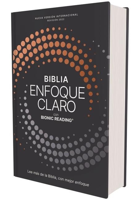 NVI, Biblia enfoque claro, Revision 2022, Tapa dura, Gris/Cobre - Biblica Biblica, Vida Vida