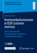 Cover-Bild zum Titel 'Kommunikationsmuster in B2B Customer Journeys' von 'Melanie Stehr'