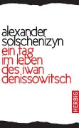 Cover-Bild zum Titel 'Ein Tag im Leben des Iwan Denissowitsch' von 'Alexander Solschenizyn'