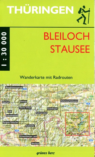Wanderkarte Bleilochstausee - 