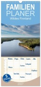 Cover-Bild zum Titel 'Familienplaner 2027 - Wildes Finnland mit 5 Spalten (Wandkalender, 21 x 45 cm) CALVENDO' von 'Ruth Und Jürgen Haberhauer'