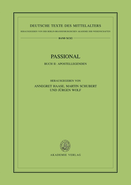 Passional, Buch II, Apostellegenden - 
