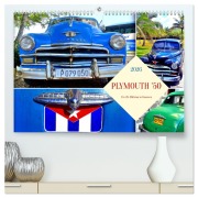 Cover-Bild zum Titel 'PLYMOUTH '50 - Ein US-Oldtimer in Havanna (hochwertiger Premium Wandkalender 2026 DIN A2 quer), Kunstdruck in Hochglanz' von 'Henning von Löwis of Menar'