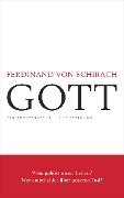 Cover-Bild zum Titel 'GOTT' von 'Ferdinand von Schirach'