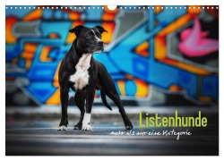 Cover-Bild zum Titel 'Listenhunde - mehr als nur eine Kategorie (Wandkalender 2026 DIN A3 quer), CALVENDO Monatskalender' von 'Sabrina Wobith Photography'