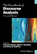 The Handbook of Discourse Analysis - Deborah Tannen, Heidi E Hamilton, Deborah Schiffrin