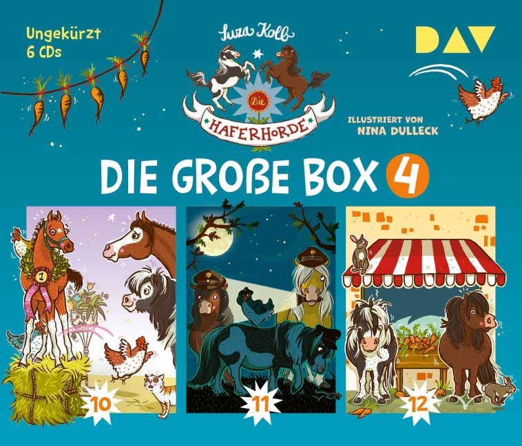 Die Haferhorde - Die große Box 4 (Teil 10-12) - Suza Kolb