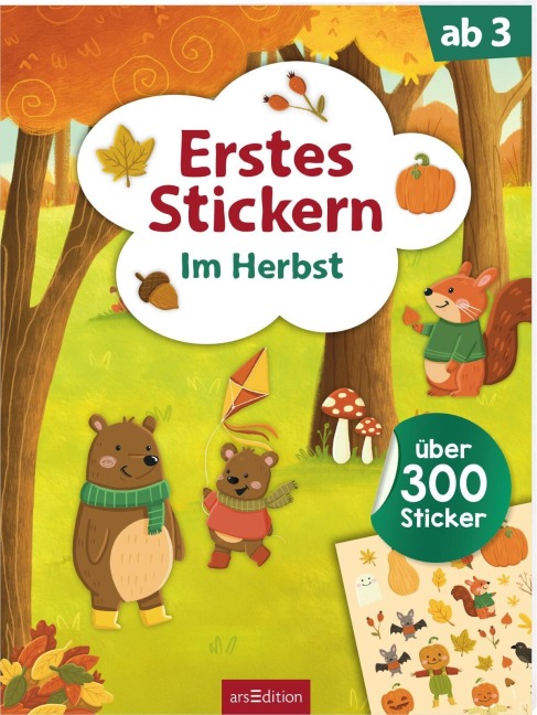 Erstes Stickern - Im Herbst - 