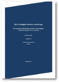 Cover-Bild zum Titel 'Die Vereinigten Staaten von Europa' von 'Rembert Graf Kerssenbrock'