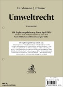 Cover-Bild zum Titel 'Umweltrecht  110. Ergänzungslieferung' von ''