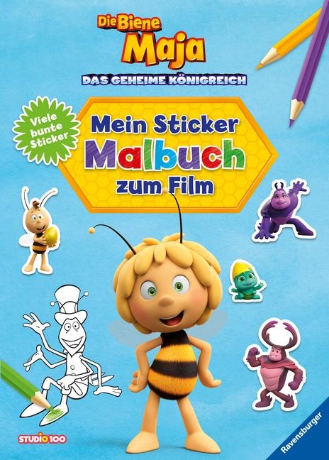Die Biene Maja: Mein Sticker-Malbuch zum Film - 