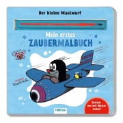 Cover-Bild zum Titel 'Trötsch Der kleine Maulwurf Malbuch mit Pinsel Mein erstes Zaubermalbuch' von ''