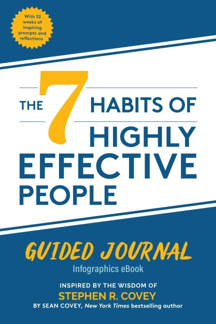 The 7 Habits of Highly Effective People: Guided Journal, Infographics eBook - Sean Covey