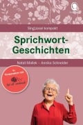 Cover-Bild zum Titel 'Sprichwortgeschichten für Senioren.' von 'Natali Mallek, Annika Schneider'
