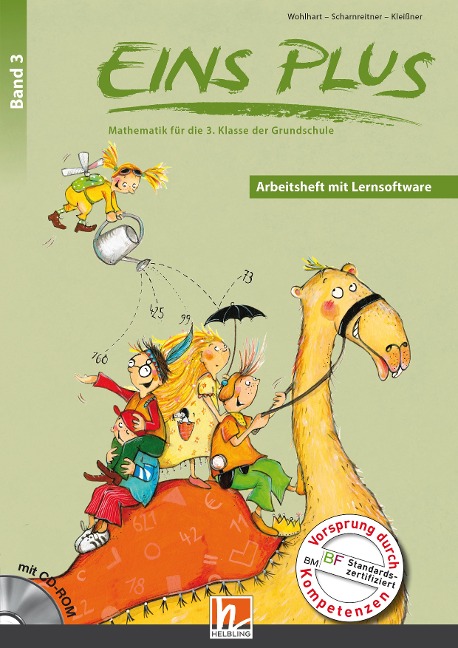 EINS PLUS 3. Ausgabe Deutschland. Arbeitsheft mit Lernsoftware - David Wohlhart, Michael Scharnreitner, Elisa Kleißner