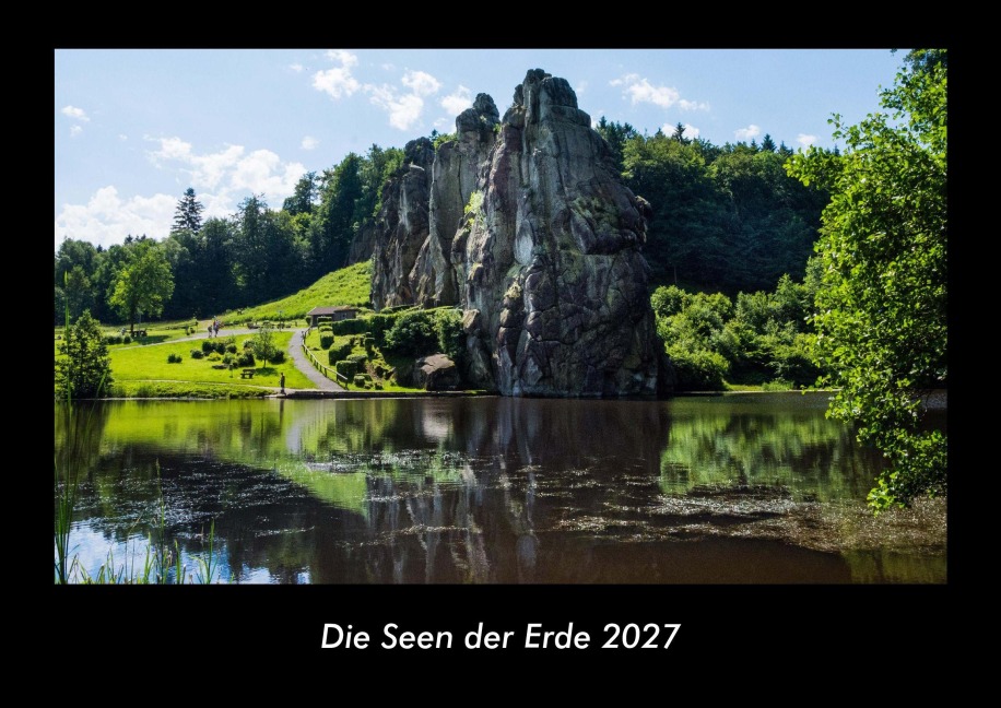 Die Seen der Erde 2027 Fotokalender DIN A3 - Tobias Becker