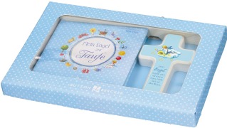 Cover-Bild zum Titel 'Mein Engel zur Taufe (blau)' von 'Irmgard Partmann'