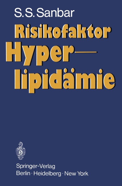 Risikofaktor Hyperlipidämie - S. S. Sanbar